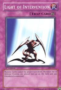 Light of Intervention PSV-031 card from Pharaoh's Servant