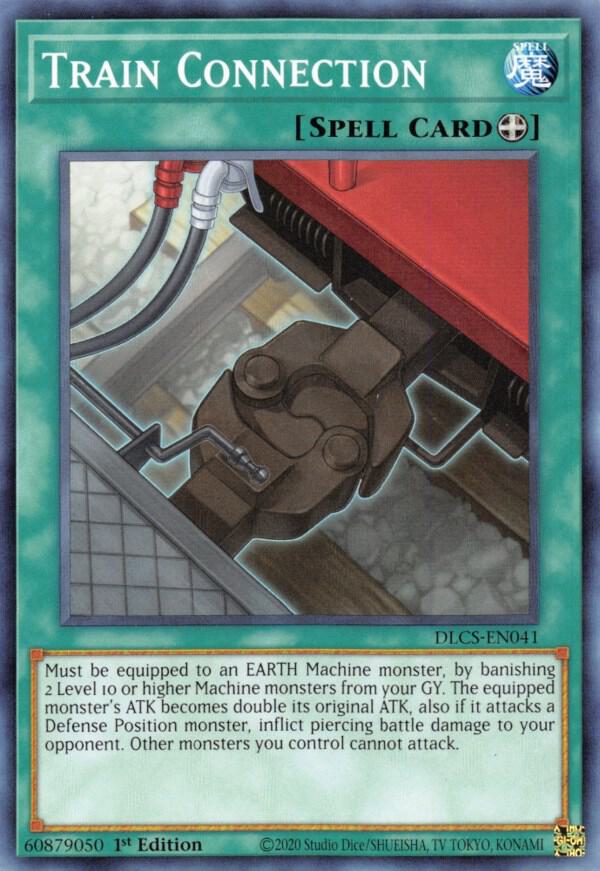 Train Connection DLCS-EN041 card from Dragons of Legend: The Complete Series