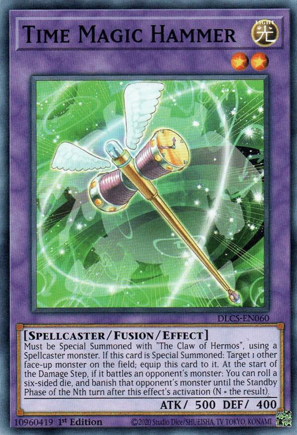 Time Magic Hammer DLCS-EN060 card from Dragons of Legend: The Complete Series