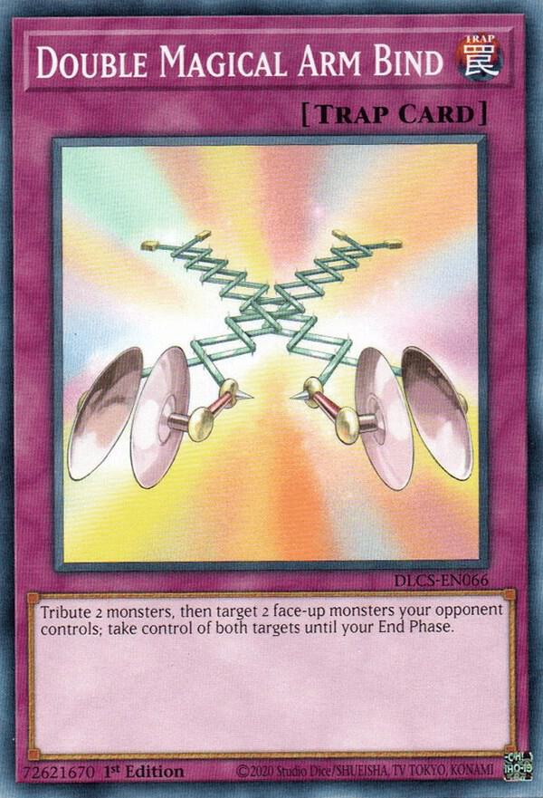 Double Magical Arm Bind DLCS-EN066 card from Dragons of Legend: The Complete Series