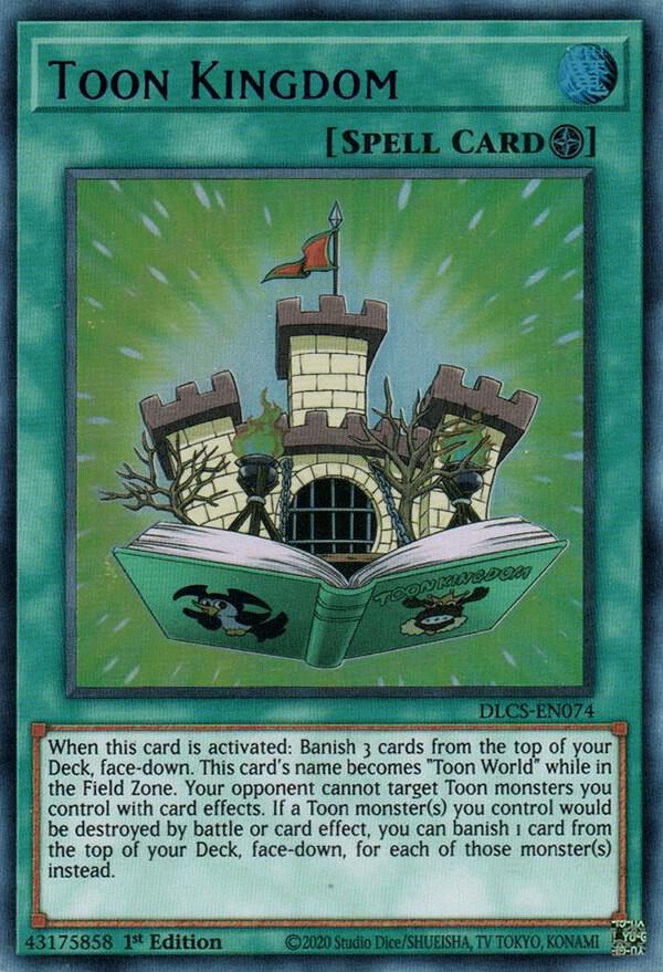 Toon Kingdom DLCS-EN074 card from Dragons of Legend: The Complete Series