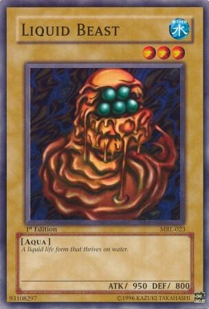 Liquid Beast MRL-023 card from Magic Ruler