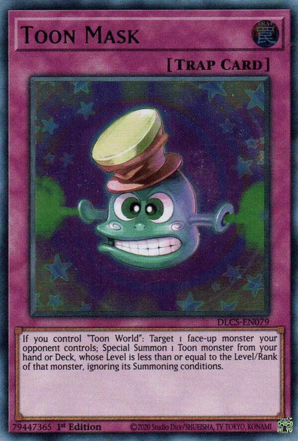 Toon Mask DLCS-EN079 card from Dragons of Legend: The Complete Series
