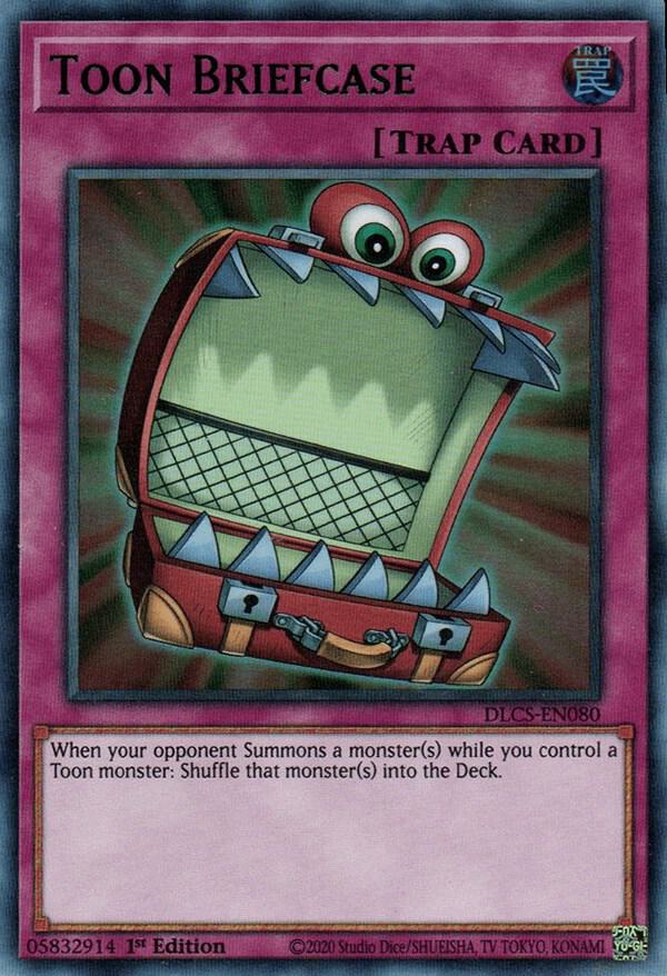 Toon Briefcase DLCS-EN080 card from Dragons of Legend: The Complete Series