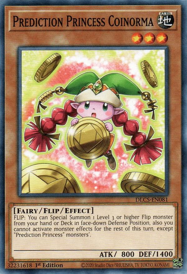 Prediction Princess Coinorma DLCS-EN081 card from Dragons of Legend: The Complete Series