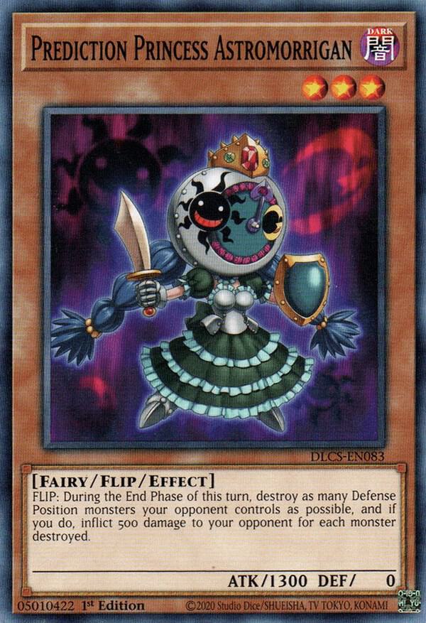 Prediction Princess Astromorrigan DLCS-EN083 card from Dragons of Legend: The Complete Series