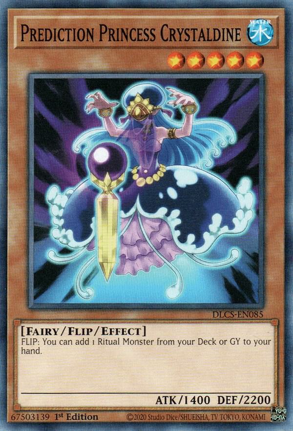 Prediction Princess Crystaldine DLCS-EN085 card from Dragons of Legend: The Complete Series