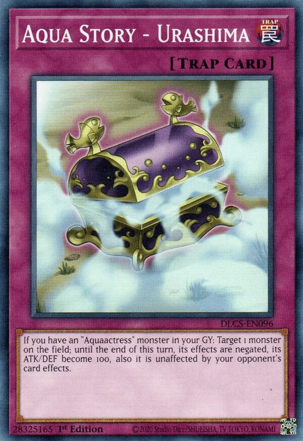 Aqua Story - Urashima DLCS-EN096 card from Dragons of Legend: The Complete Series