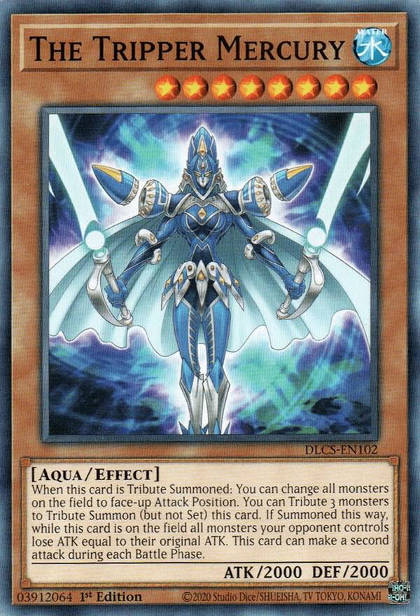 The Tripper Mercury DLCS-EN102 card from Dragons of Legend: The Complete Series