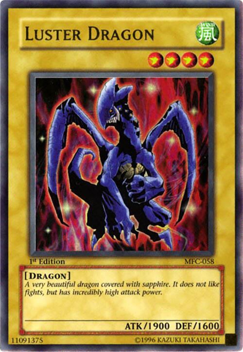 Luster Dragon MFC-058 card from Magician's Force