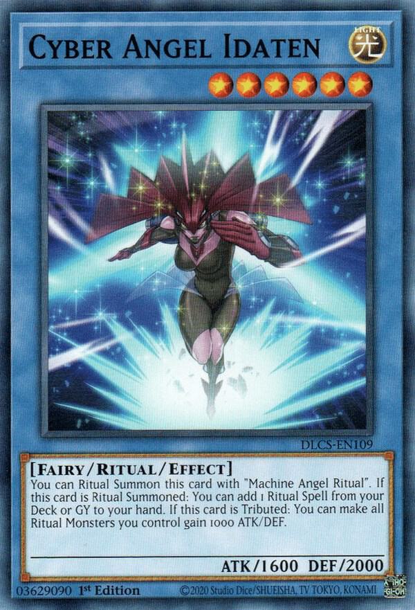Cyber Angel Idaten DLCS-EN109 card from Dragons of Legend: The Complete Series