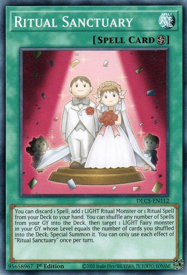 Ritual Sanctuary DLCS-EN112 card from Dragons of Legend: The Complete Series