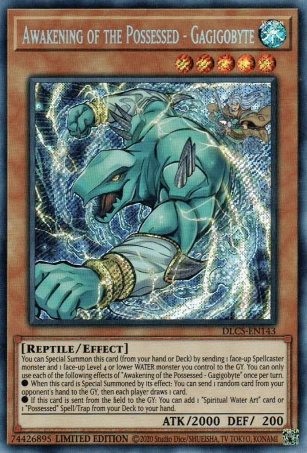 Awakening of the Possessed - Gagigobyte DLCS-EN143 card from Dragons of Legend: The Complete Series