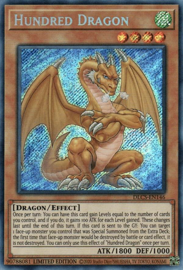 Hundred Dragon DLCS-EN146 card from Dragons of Legend: The Complete Series