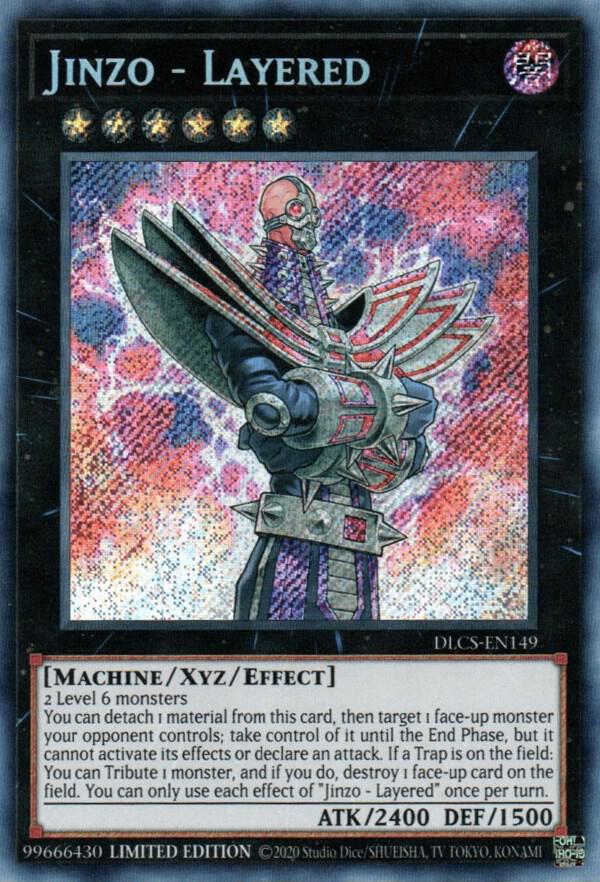 Jinzo - Layered DLCS-EN149 card from Dragons of Legend: The Complete Series