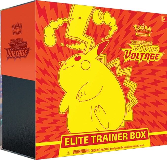 Vivid Voltage Elite Trainer Box card from SWSH04: Vivid Voltage