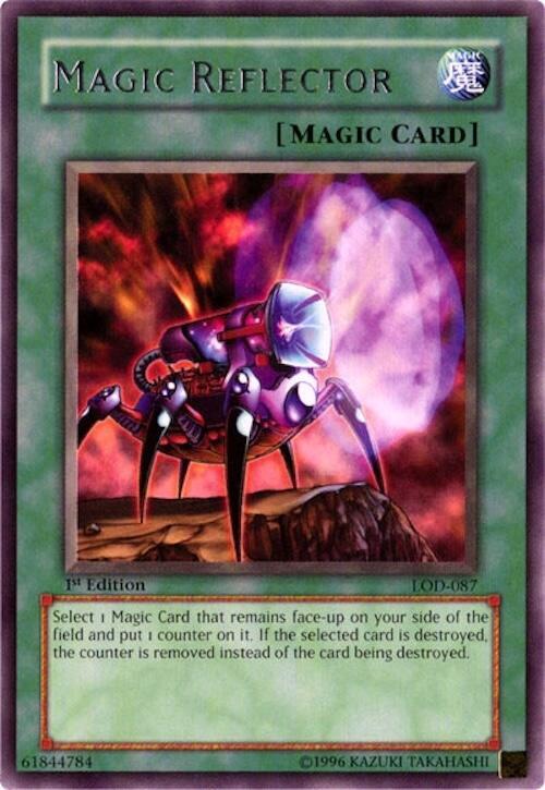 Magic Reflector LOD-087 card from Legacy of Darkness