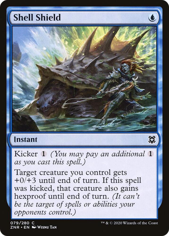 Shell Shield 79 card from Zendikar Rising