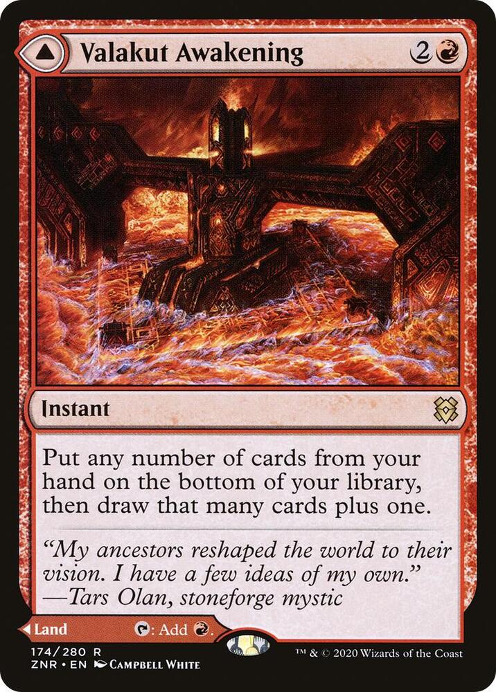 Valakut Awakening 174 card from Zendikar Rising