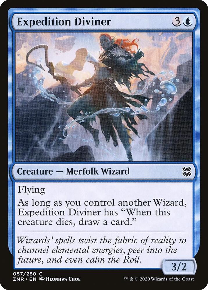 Expedition Diviner 57 card from Zendikar Rising
