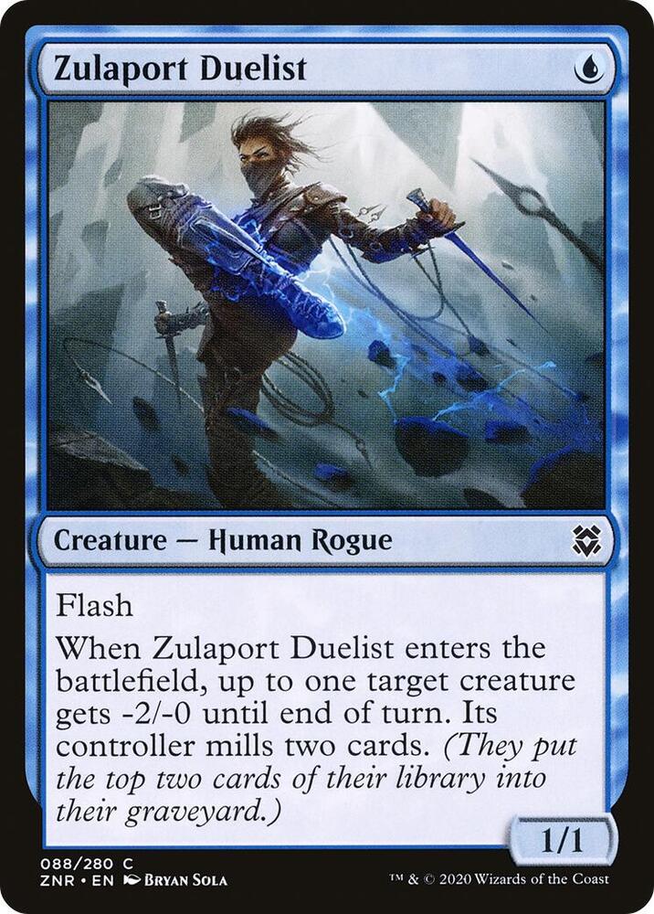 Zulaport Duelist 88 card from Zendikar Rising