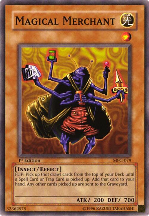 Magical Merchant MFC-079 card from Magician's Force