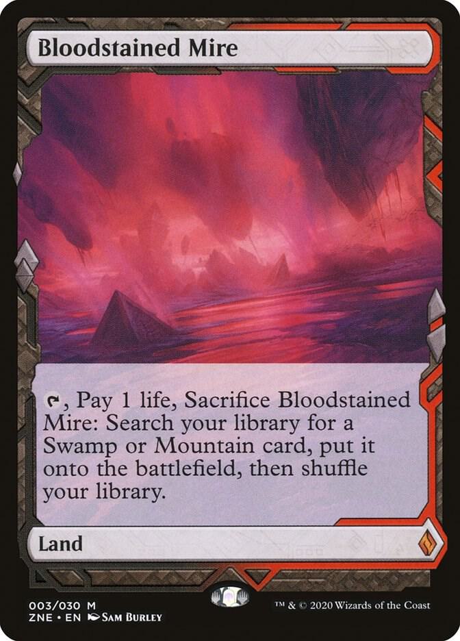 Bloodstained Mire 3 card from Zendikar Rising Expeditions