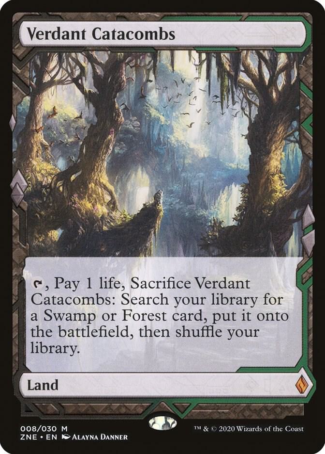 Verdant Catacombs 8 card from Zendikar Rising Expeditions