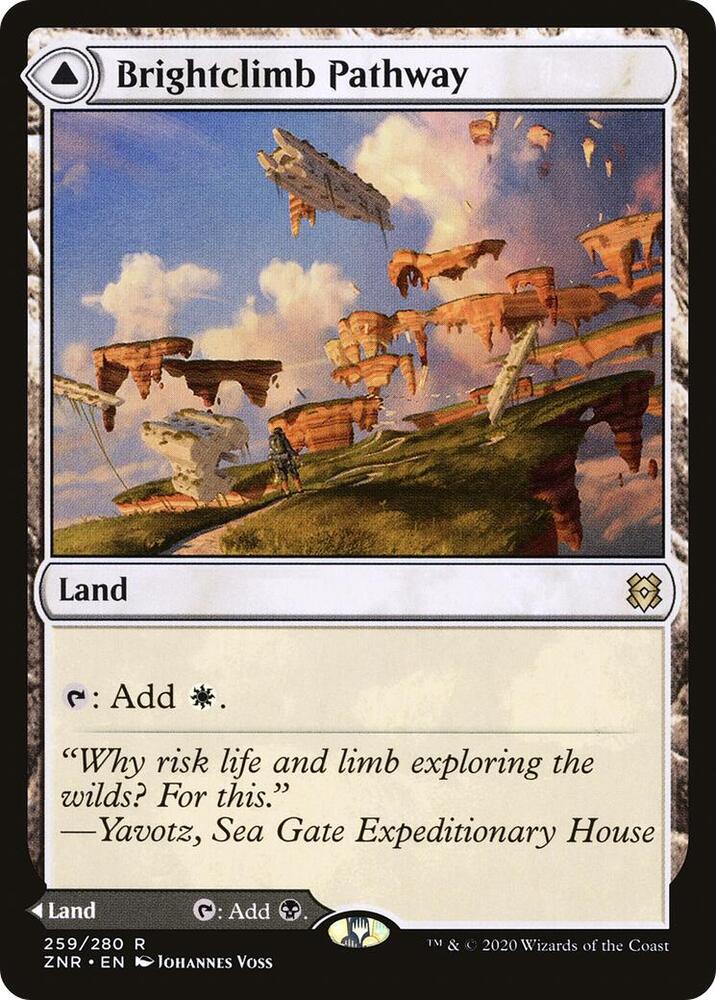 Brightclimb Pathway 259 card from Zendikar Rising