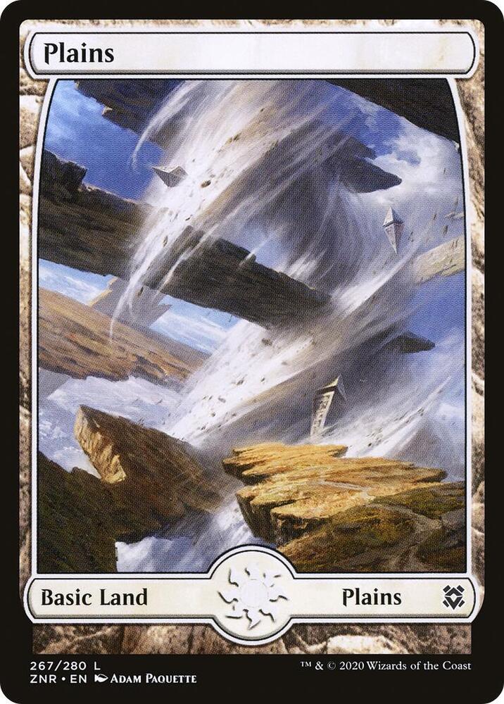 Plains - Full Art 267 card from Zendikar Rising