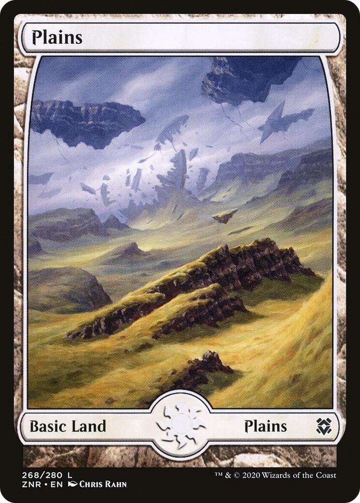 Plains - Full Art 268 card from Zendikar Rising