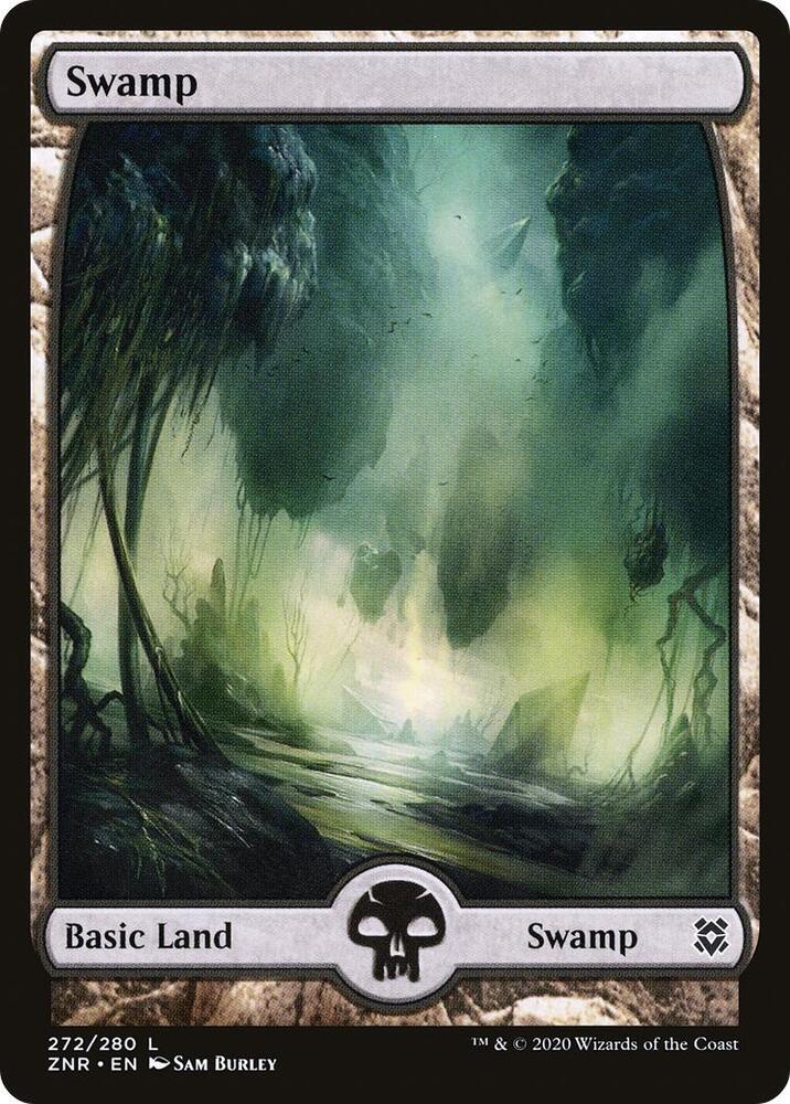 Swamp - Full Art 272 card from Zendikar Rising