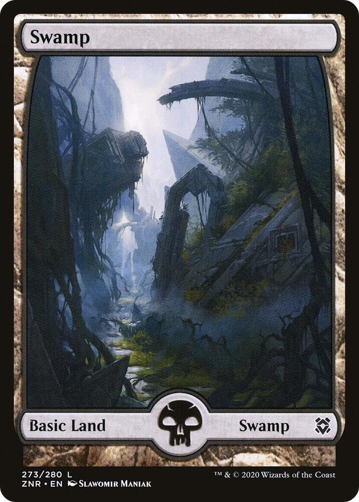 Swamp - Full Art 273 card from Zendikar Rising