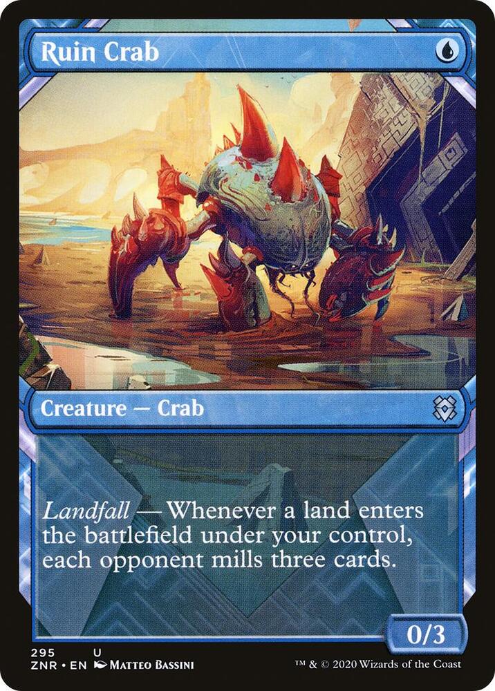 Ruin Crab (Showcase) 295 card from Zendikar Rising