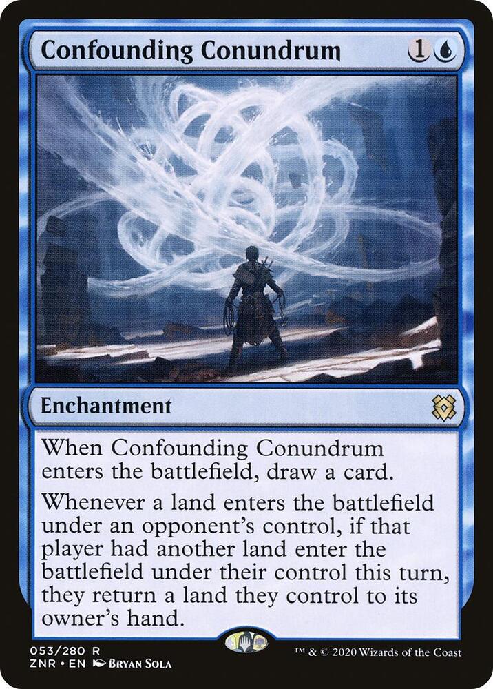 Confounding Conundrum 53 card from Zendikar Rising