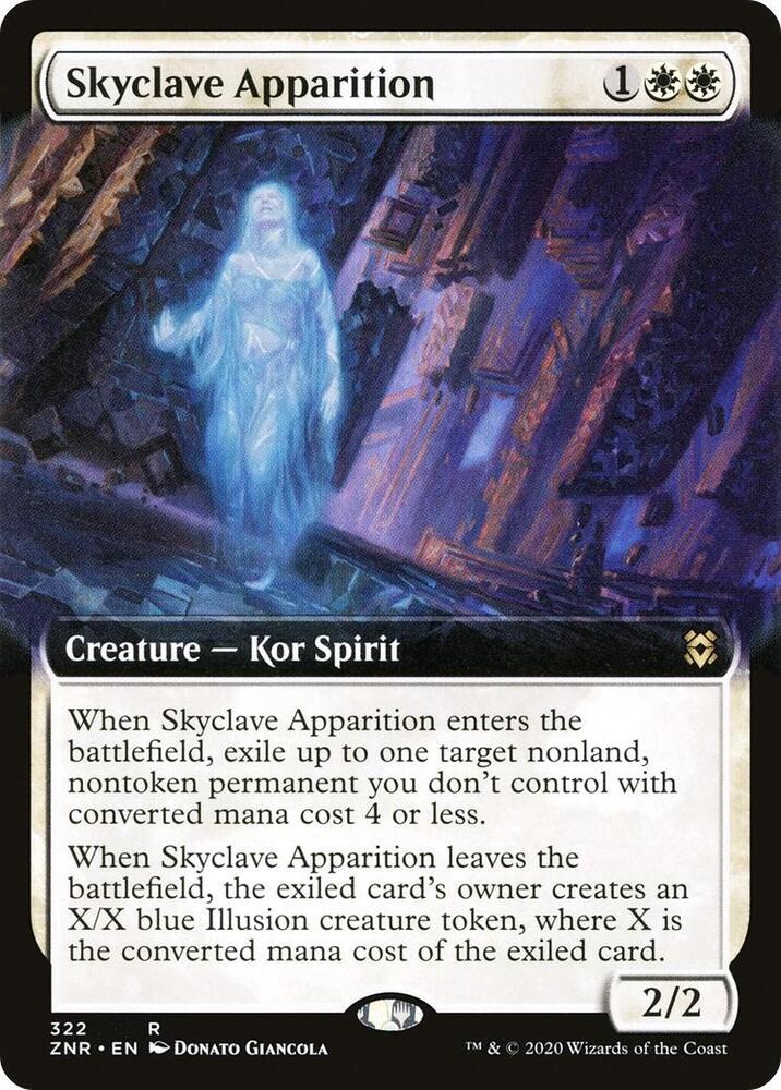 Skyclave Apparition (Extended Art) 322 card from Zendikar Rising