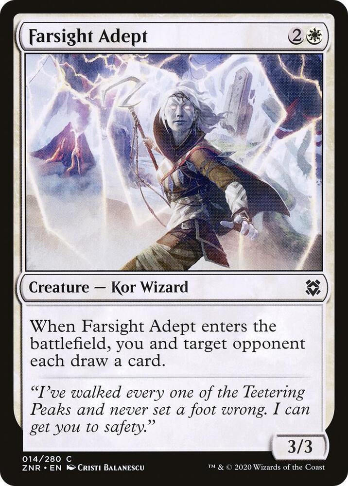 Farsight Adept 14 card from Zendikar Rising
