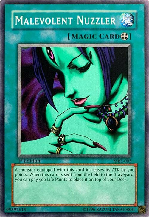 Malevolent Nuzzler MRL-005 card from Magic Ruler