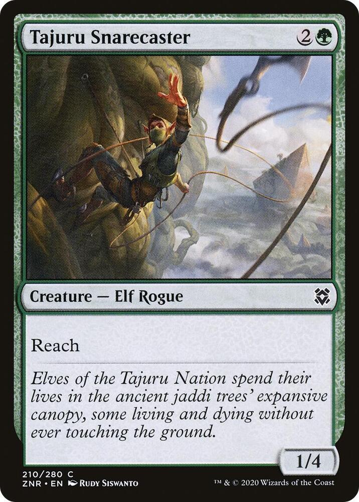 Tajuru Snarecaster 210 card from Zendikar Rising