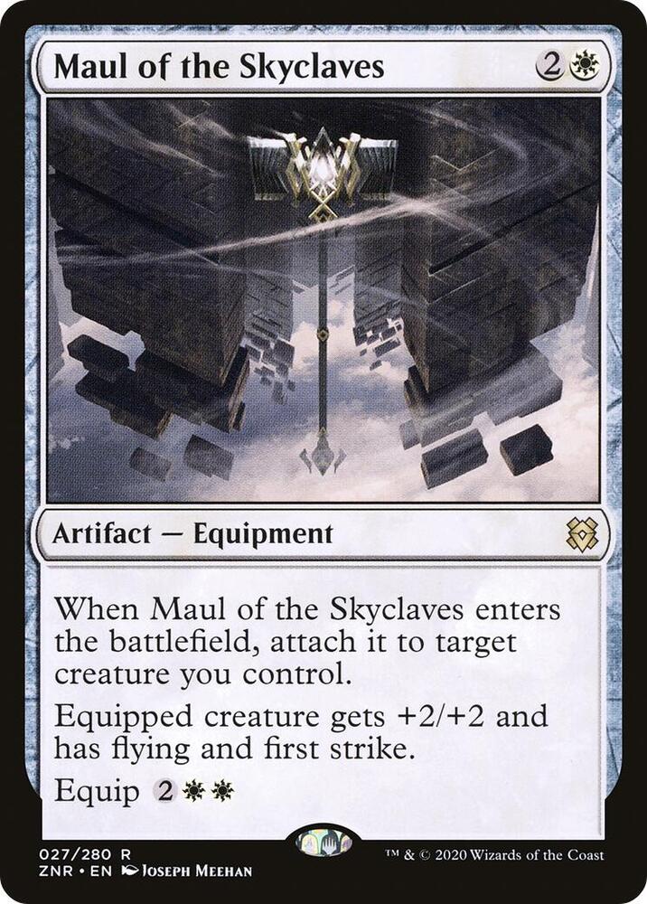 Maul of the Skyclaves 27 card from Zendikar Rising