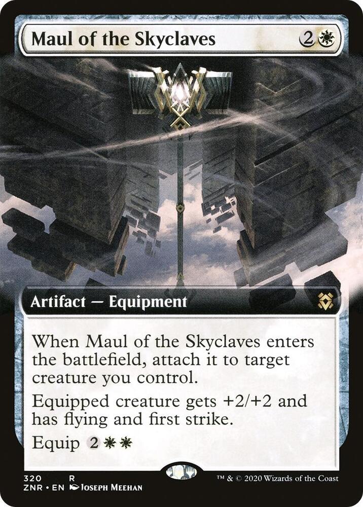 Maul of the Skyclaves (Extended Art) 320 card from Zendikar Rising