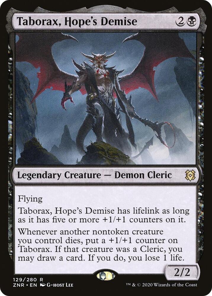 Taborax, Hope's Demise 129 card from Zendikar Rising
