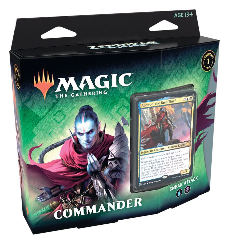 Zendikar Rising - Sneak Attack Commander Deck card from Commander: Zendikar Rising