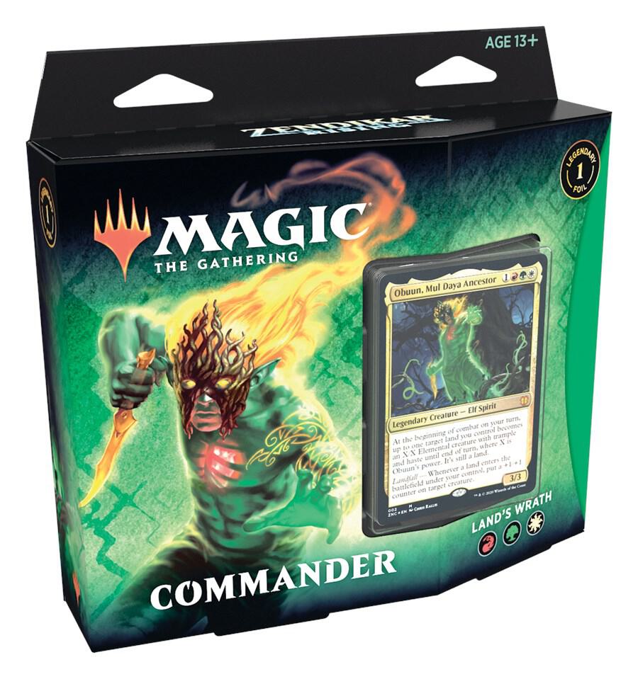 Zendikar Rising - Land's Wrath Commander Deck card from Commander: Zendikar Rising