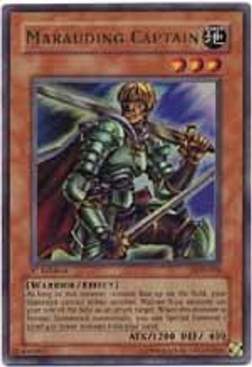 Marauding Captain LOD-018 card from Legacy of Darkness