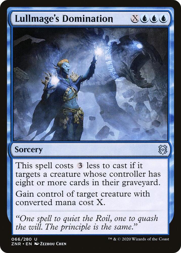 Lullmage's Domination 66 card from Zendikar Rising