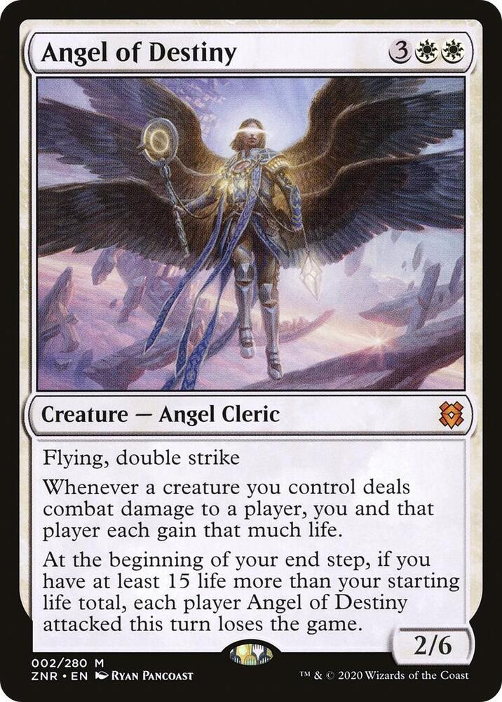 Angel of Destiny 2 card from Zendikar Rising