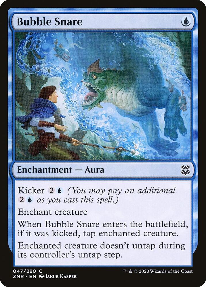 Bubble Snare 47 card from Zendikar Rising