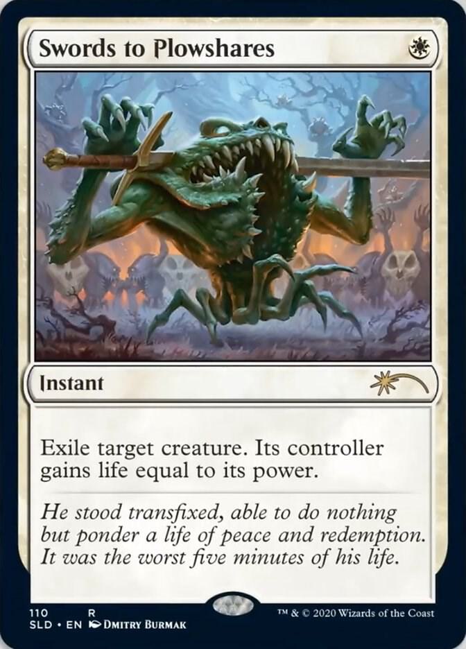 Swords to Plowshares 110 card from Secret Lair Drop Series