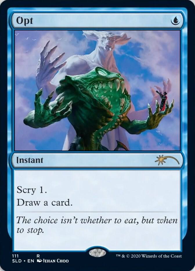 Opt 111 card from Secret Lair Drop Series